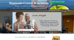 Desktop Screenshot of hypnosiscenterwisconsin.com